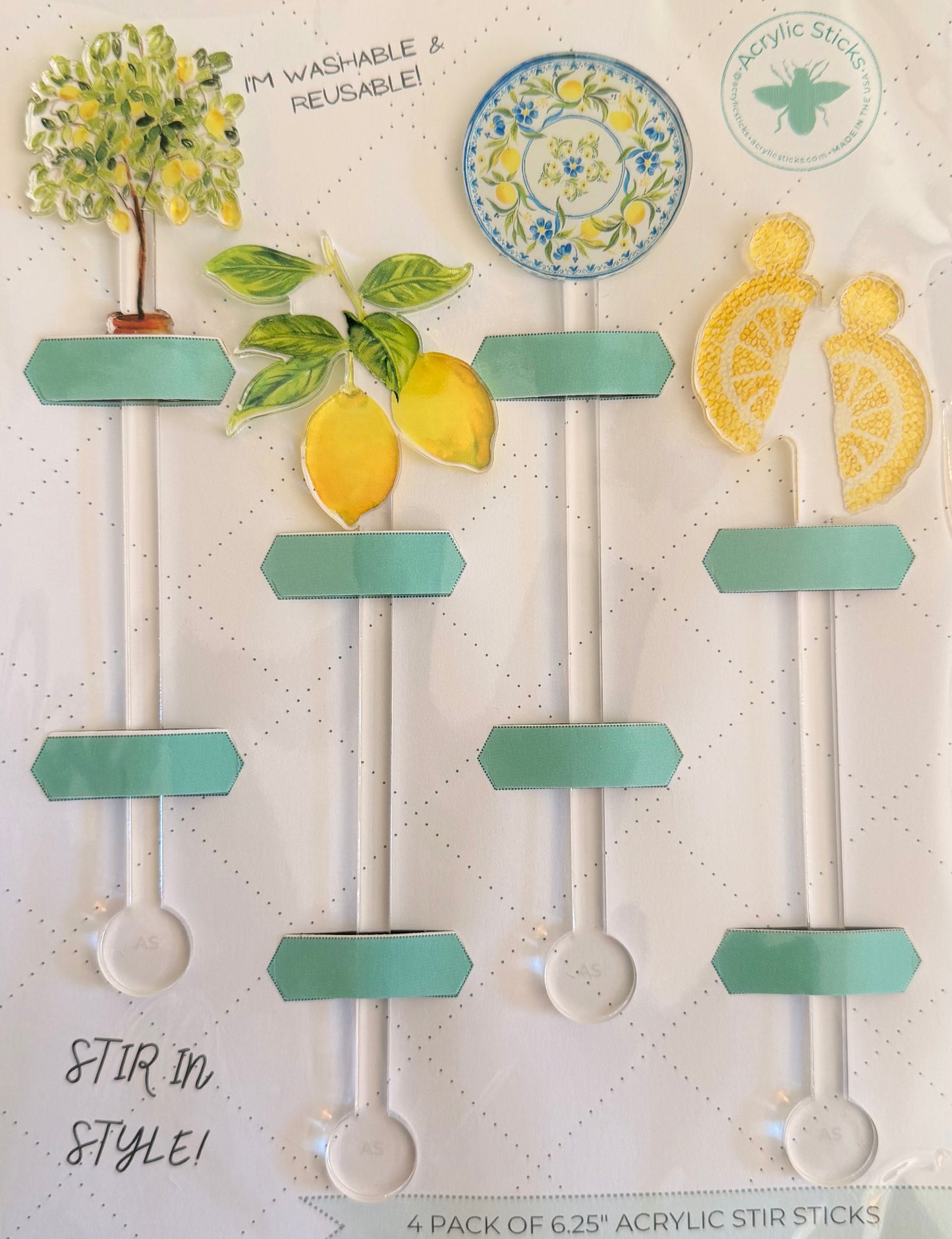 Acrylic Stir Sticks