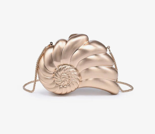 Spiral Shell Evening Purse