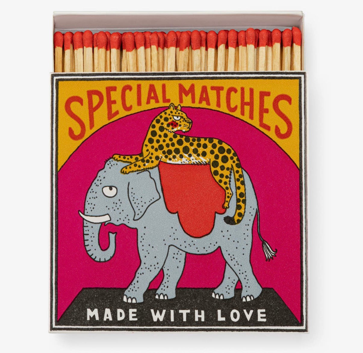 Square Safety  Matches