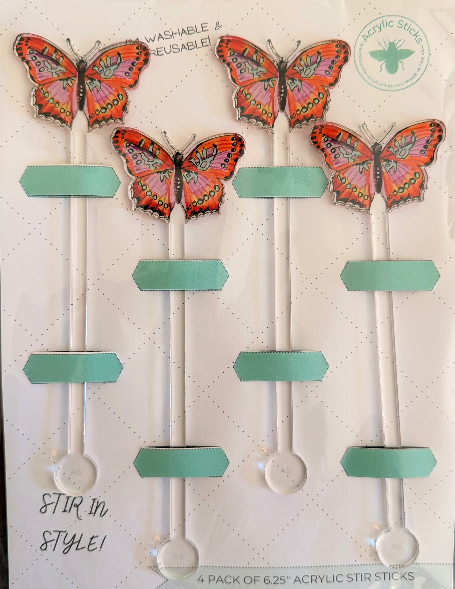 Acrylic Stir Sticks