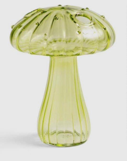 Mini Glass Mushroom Bud Vases