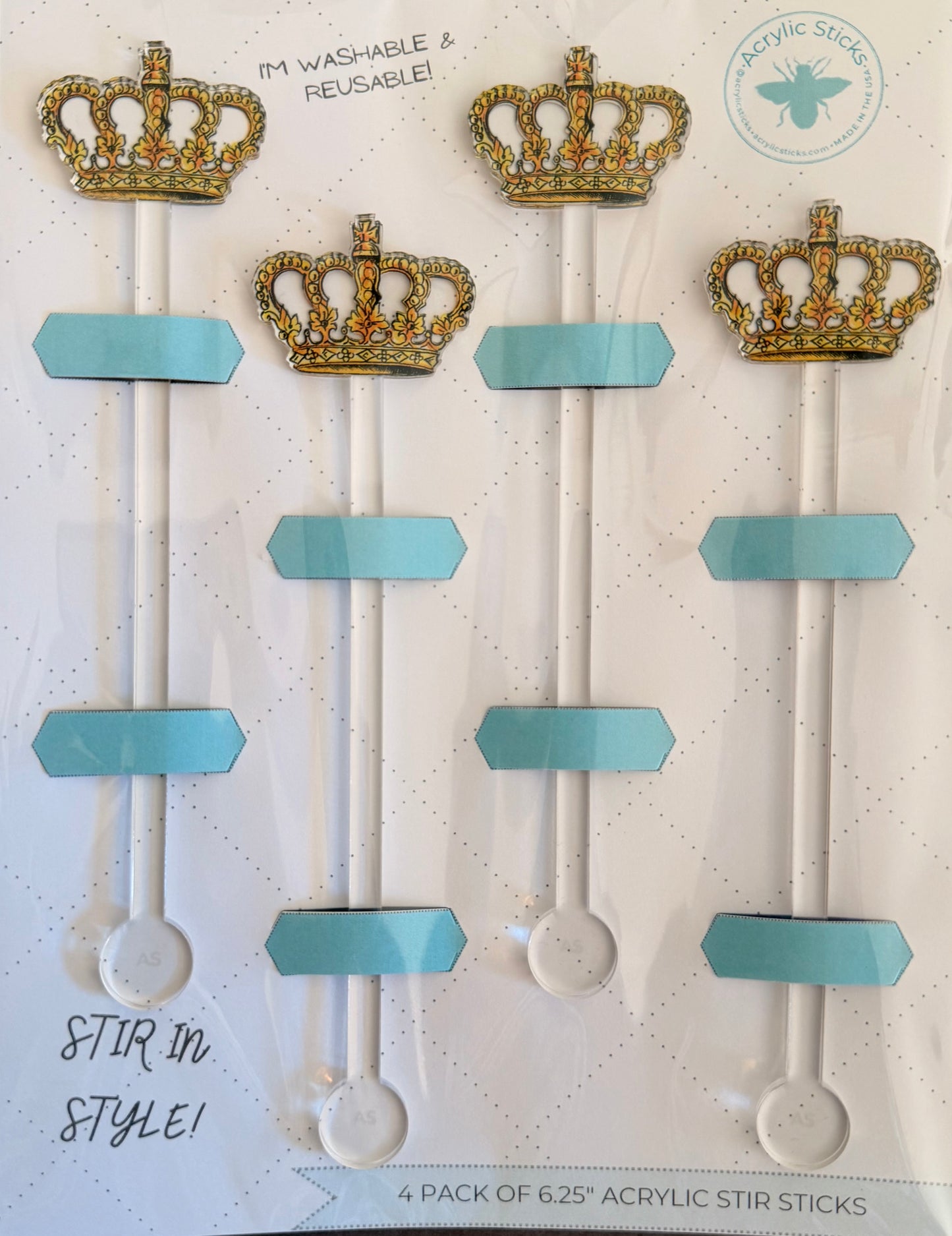 Acrylic Stir Sticks