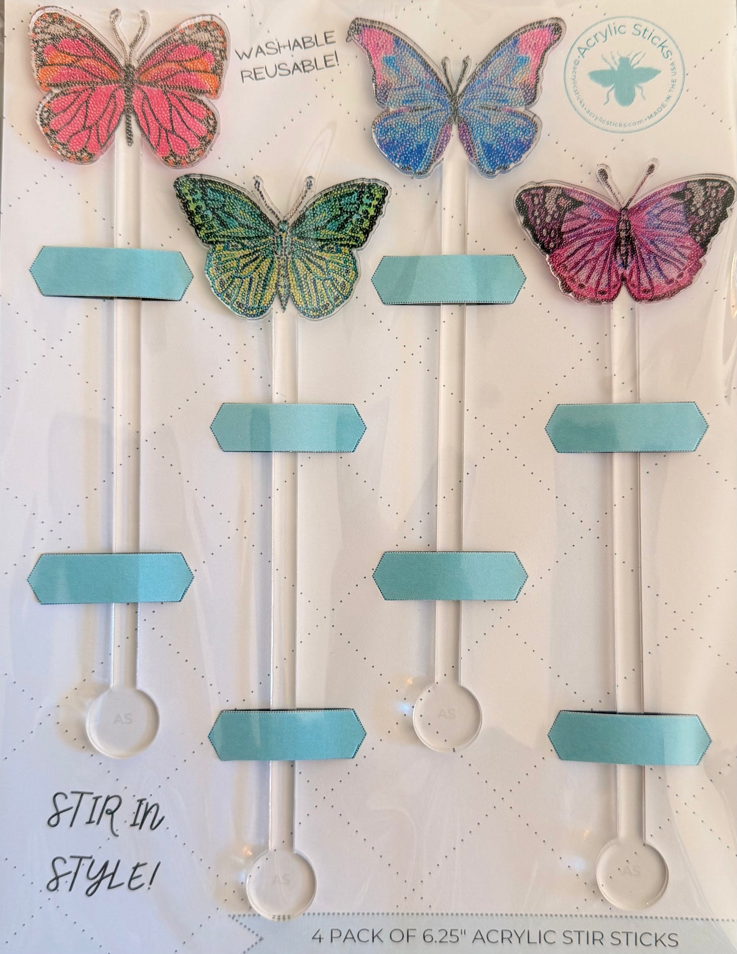 Acrylic Stir Sticks