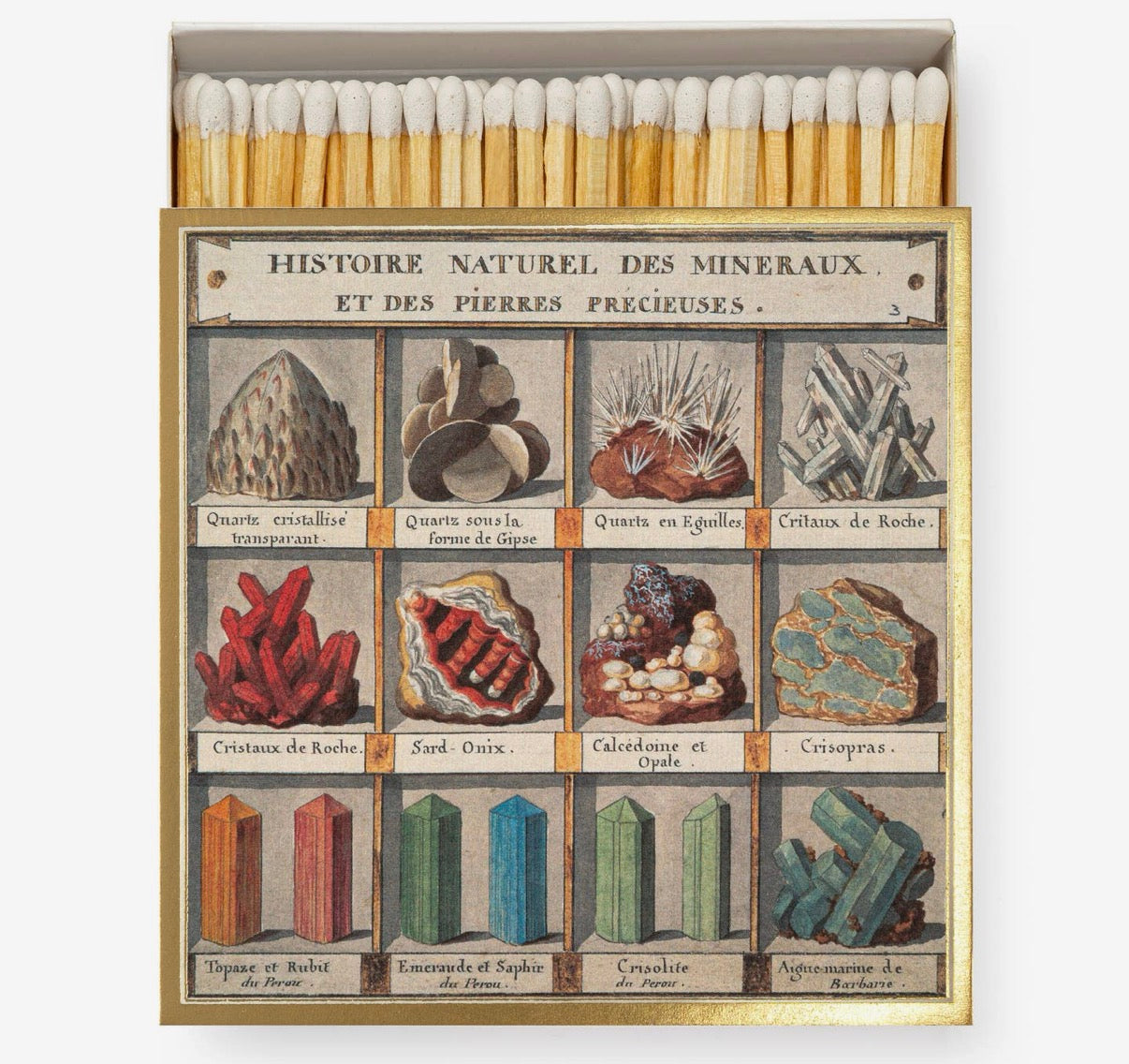 Square Safety Matches