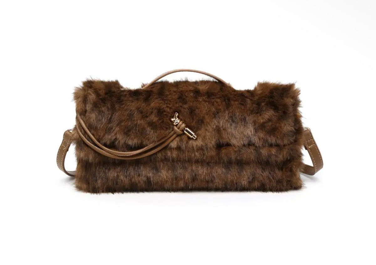 Leo Fur Crossbody