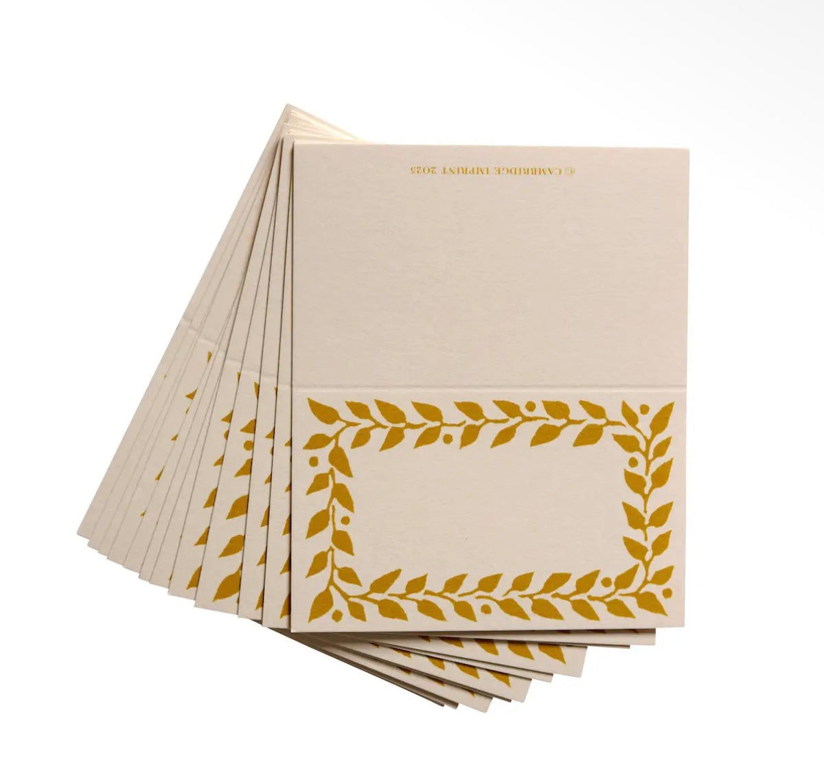 Vine Etched Place Cards