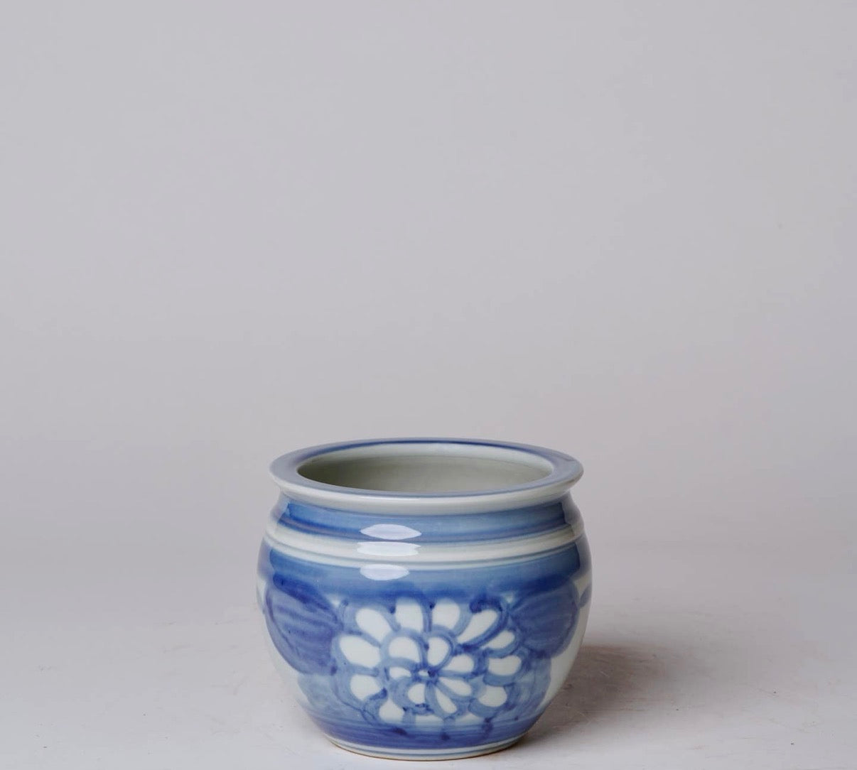Blue and White Small Pot