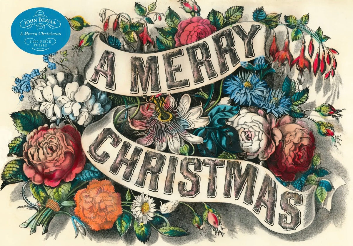 John Derian Merry Christmas- 1,000 Piece Puzzle