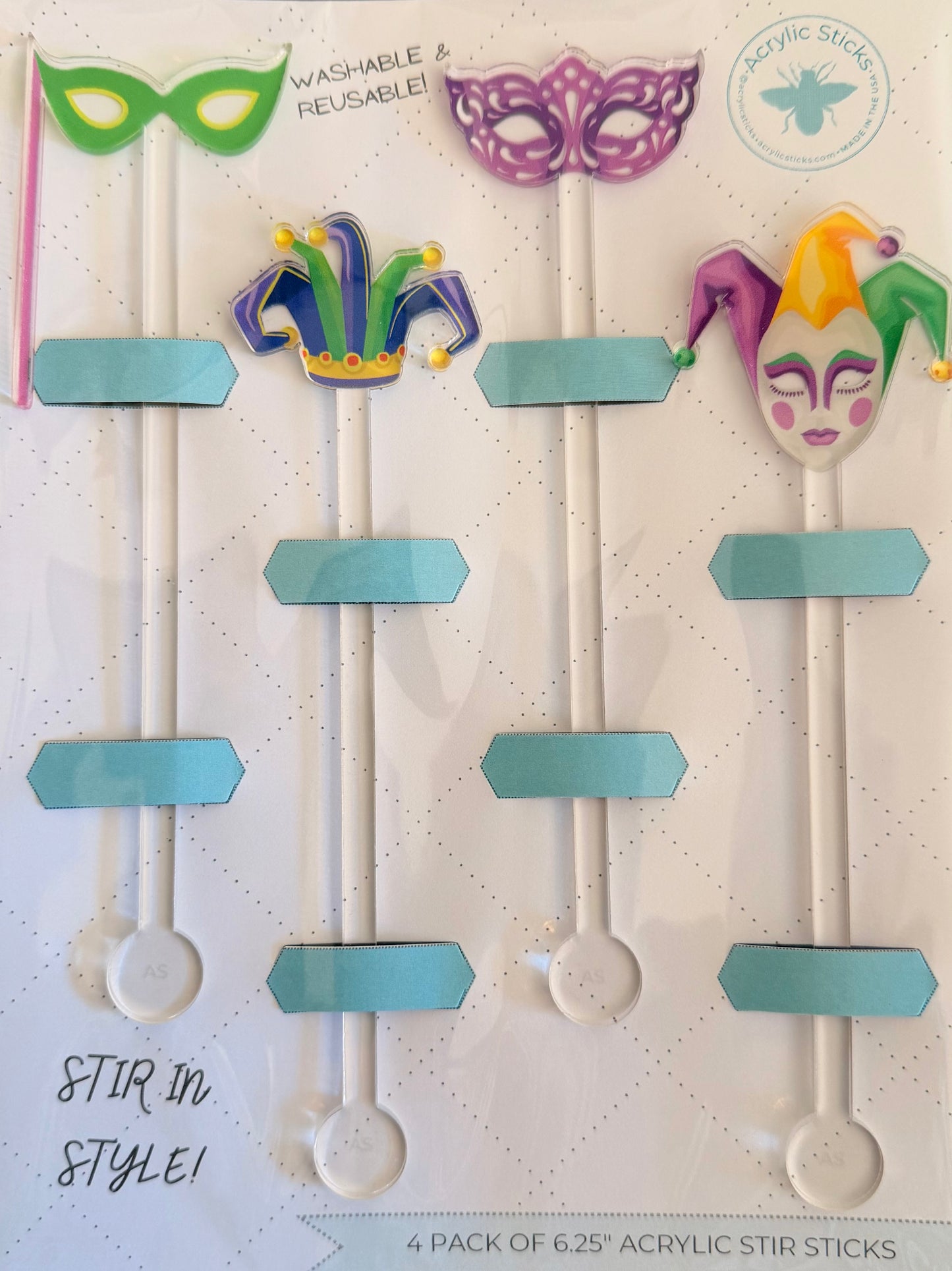 Acrylic Stir Sticks