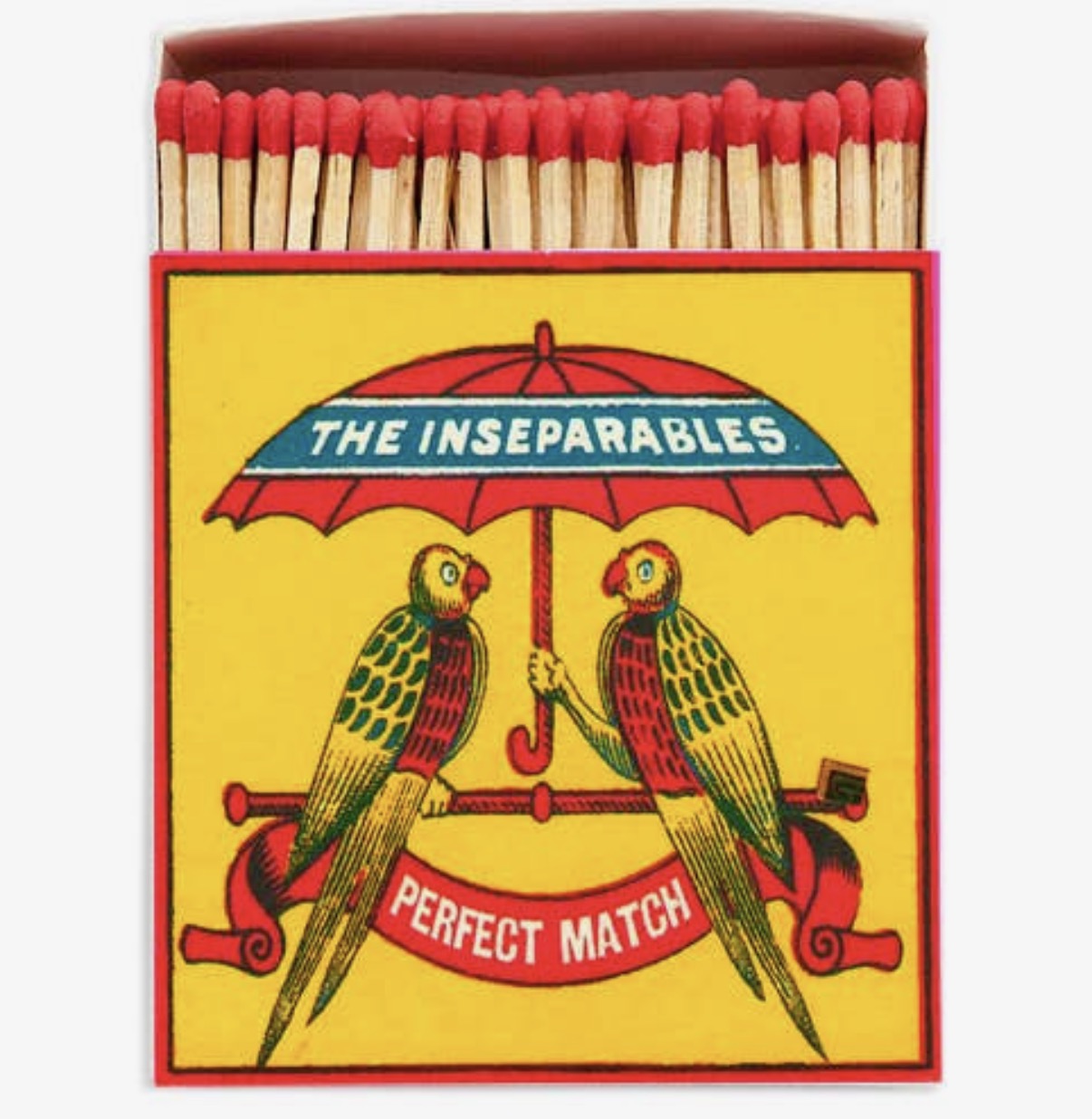 Square Safety  Matches