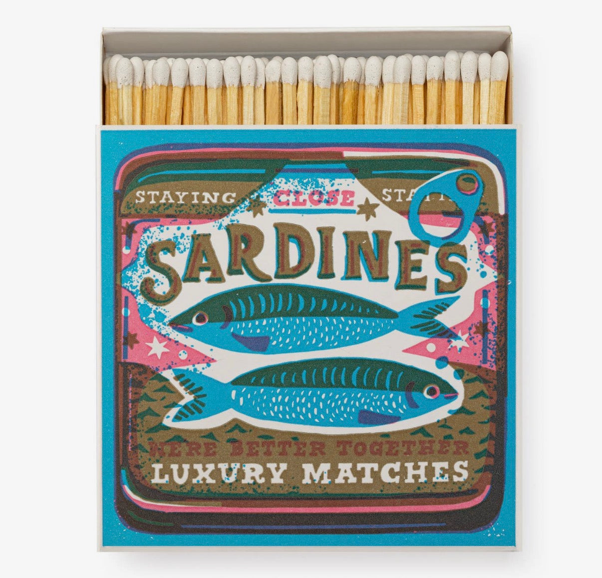 Square Safety  Matches
