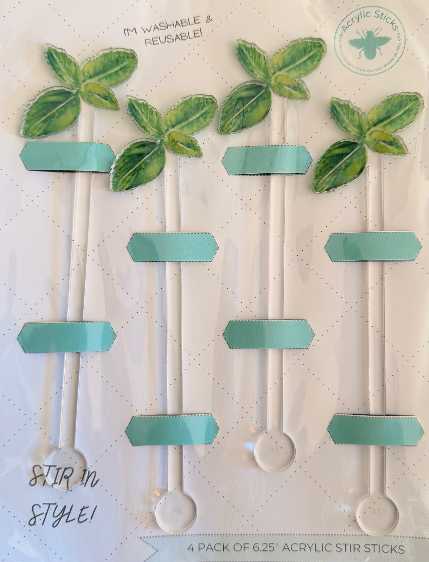 Acrylic Stir Sticks
