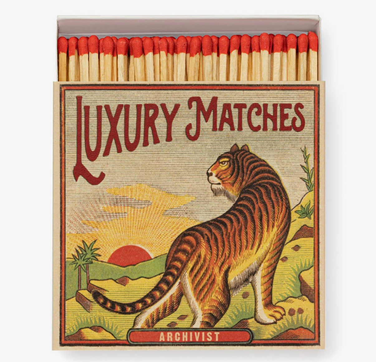 Square Safety  Matches