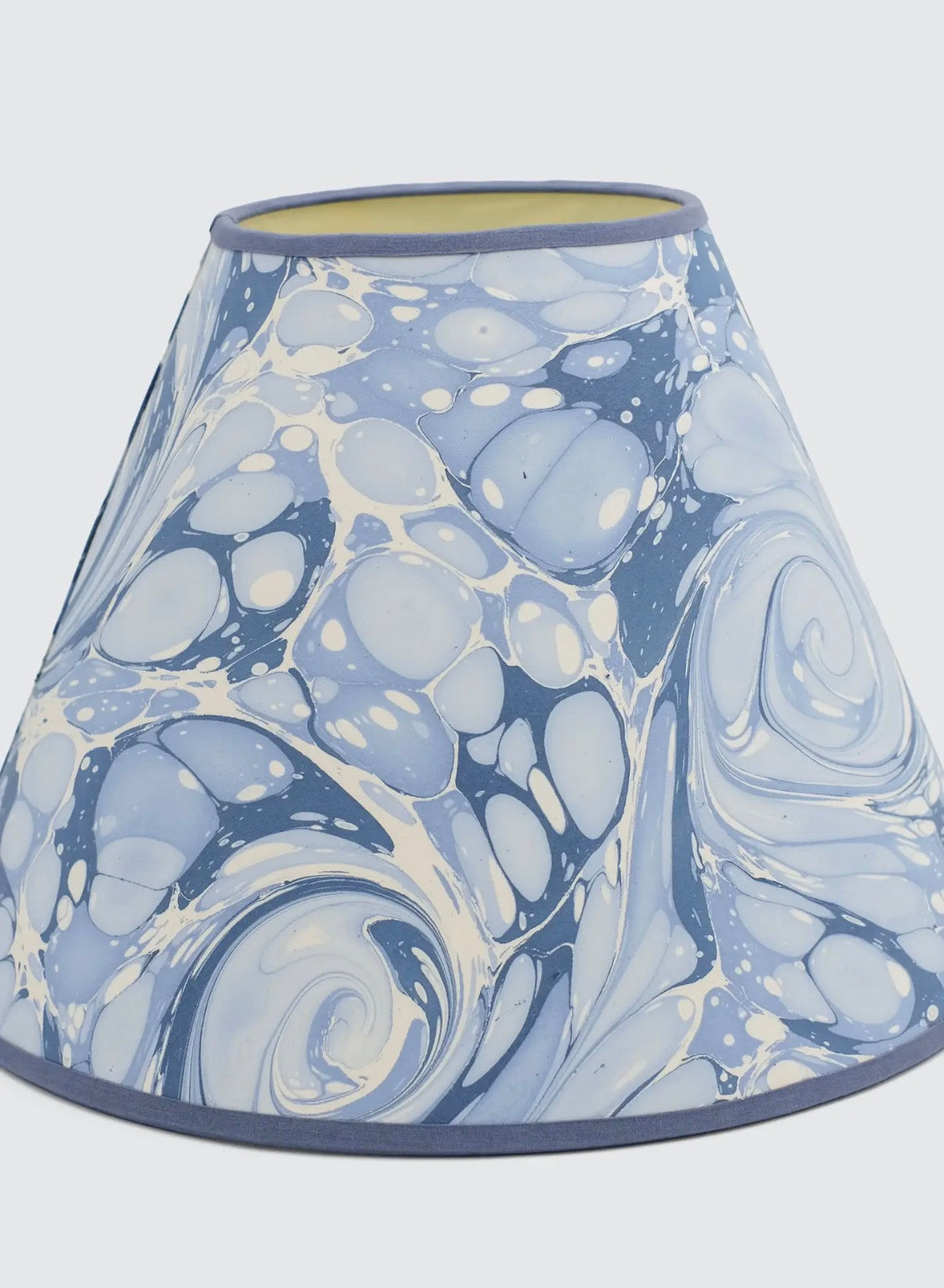 16" Empire Lampshade — Hand-Marbled