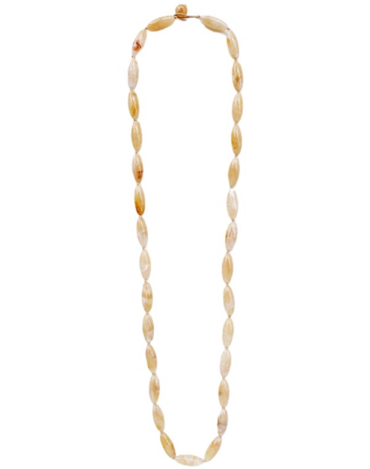 Oval Bead Necklace