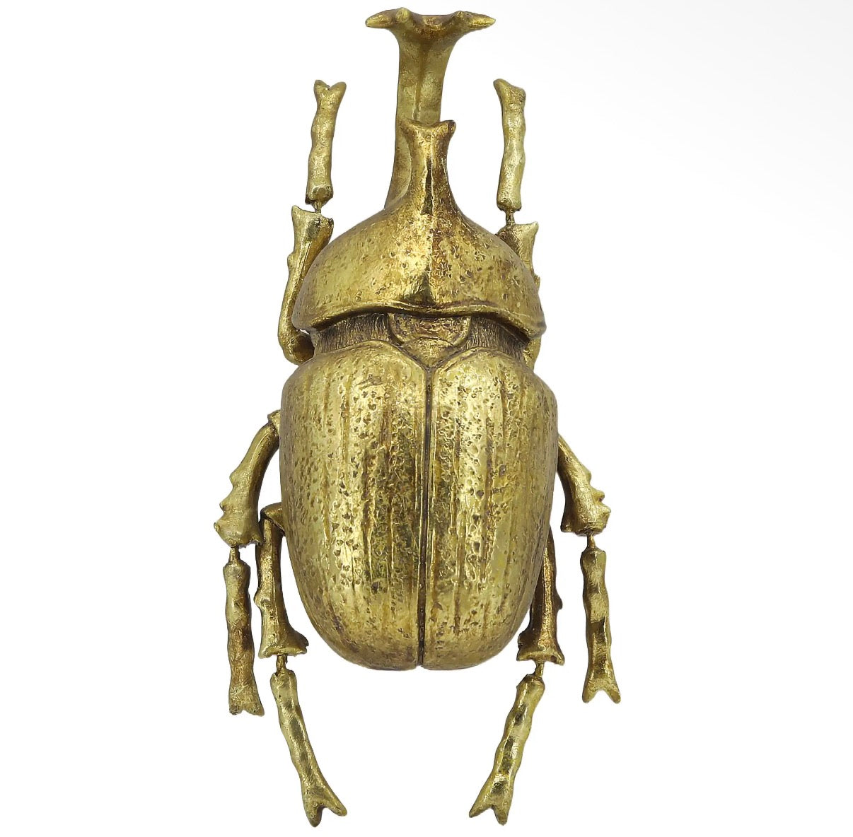 Gold Beetle Wall Decor