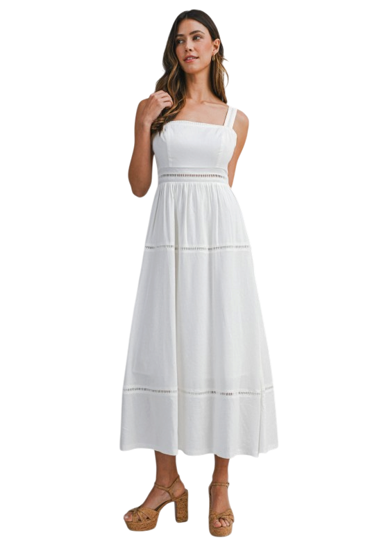 Linen Midi Dress