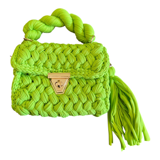 Woven Cloth Crossbody Bag