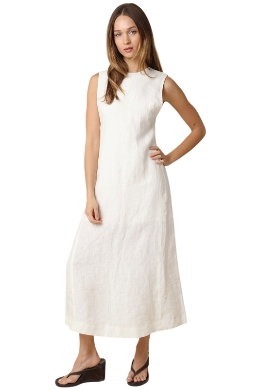Open- Back Maxi Dress