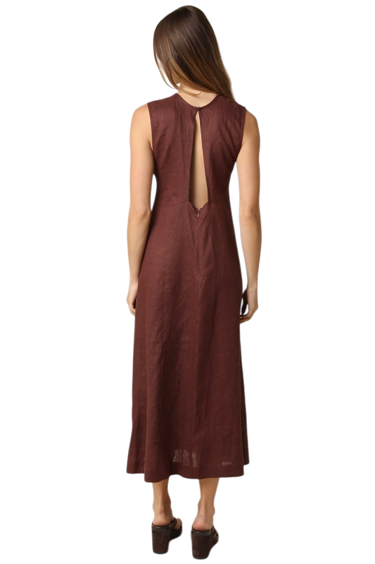Open- Back Maxi Dress