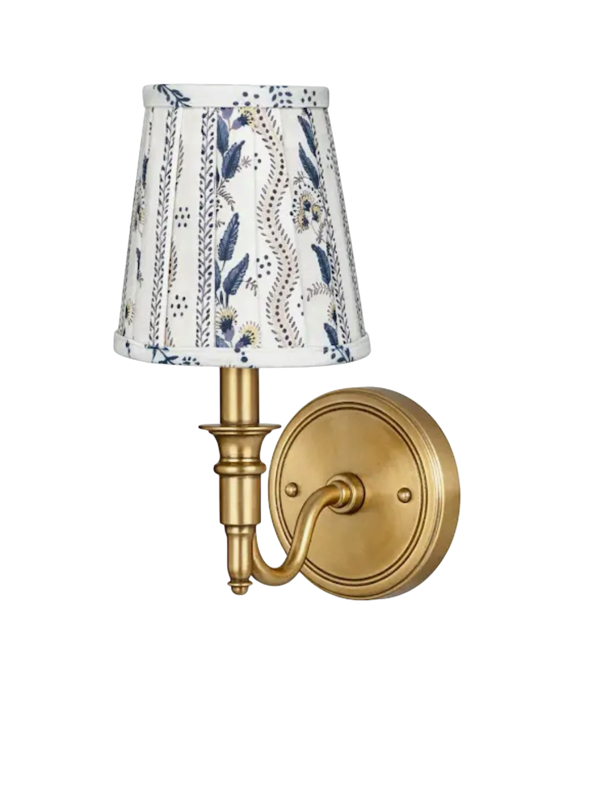 Blue Trellis Sconce Shade