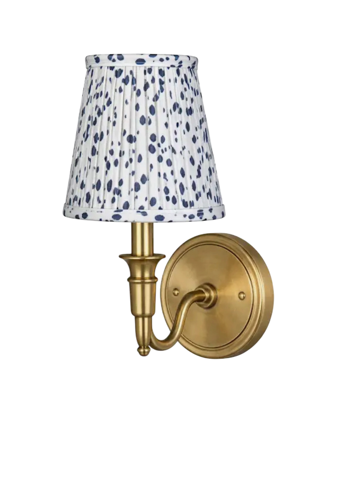 Blue Dot Sconce Shade