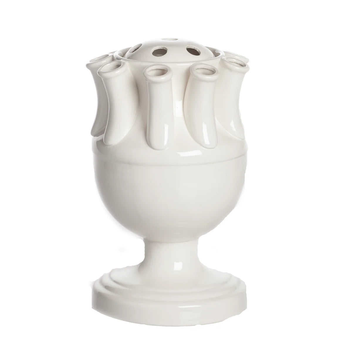 White Tulipiere with Removable Top!