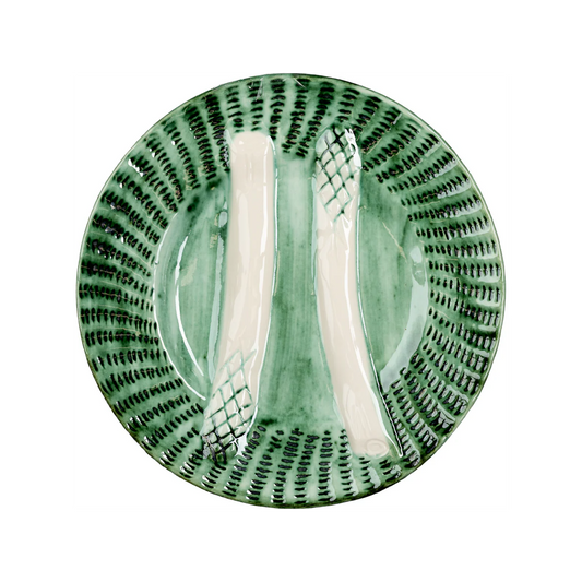 Pair of Asparagus Plates