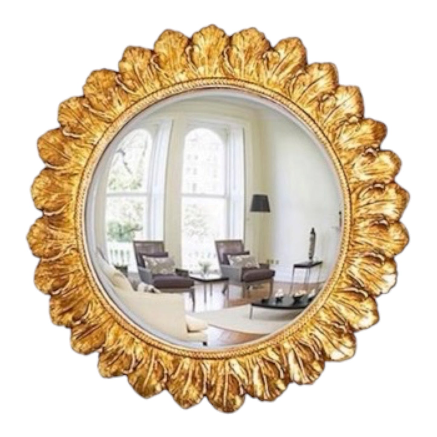 Golden Wall Scone Mirrors