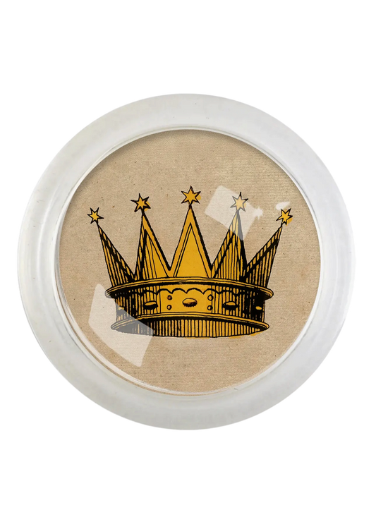 Sun Crown Glass Coaster