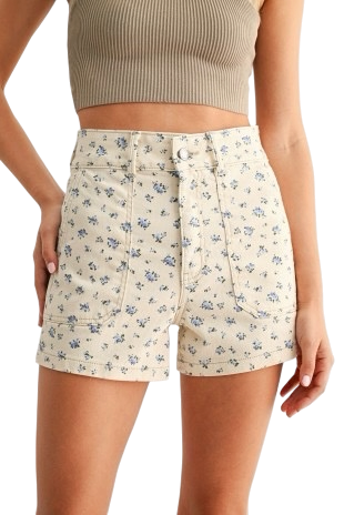 Utility Cargo Flower Short