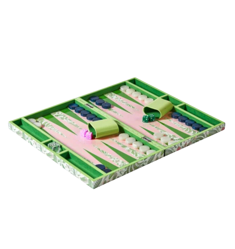 Palm Beach Backgammon Set