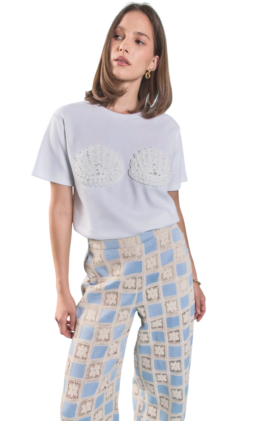 Pearl Seashell Tee