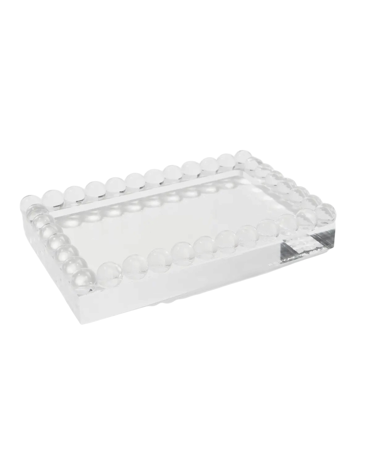 Bubble Lucite Tray