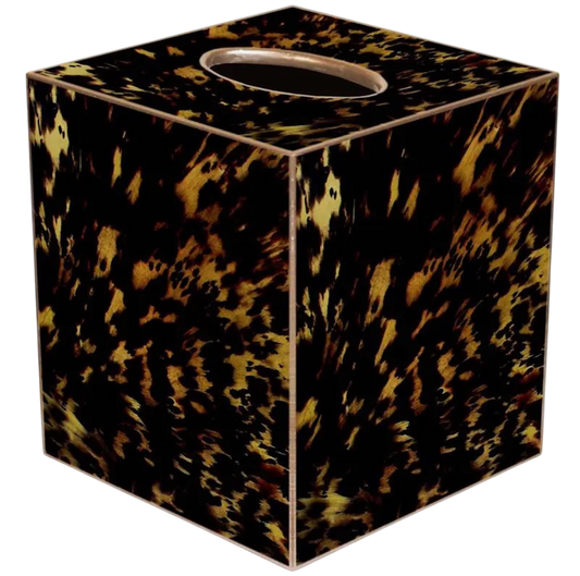 Tortoiseshell Tissue Box Cover
