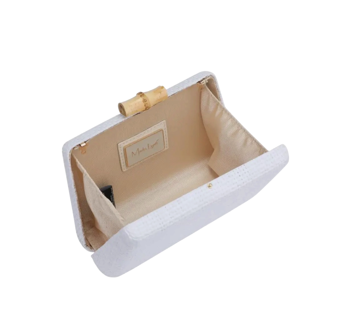 Melina Evening Bag - White