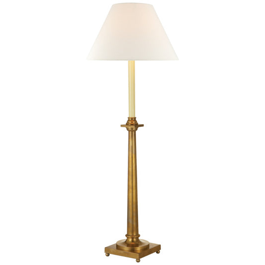 Brass Candlestick Lamp (Pair)