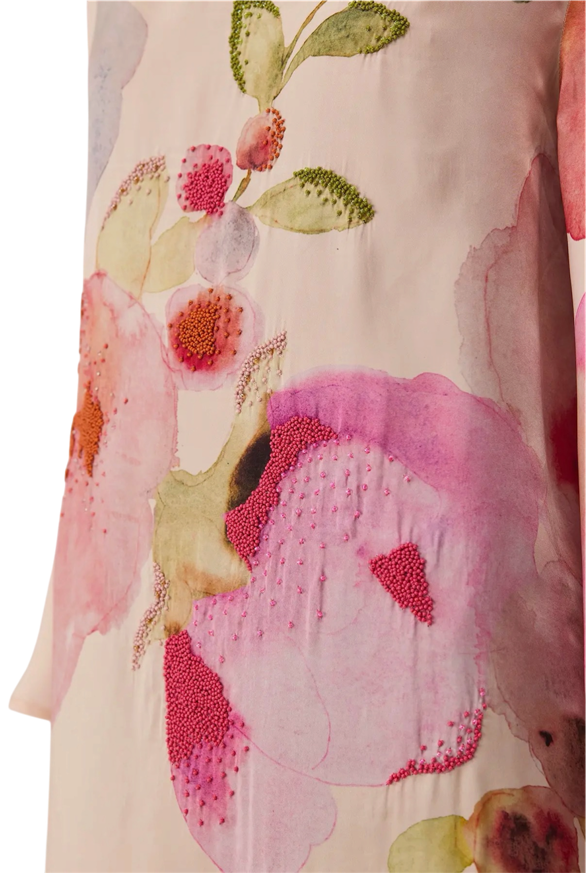 California Poppies Kaftan Dress