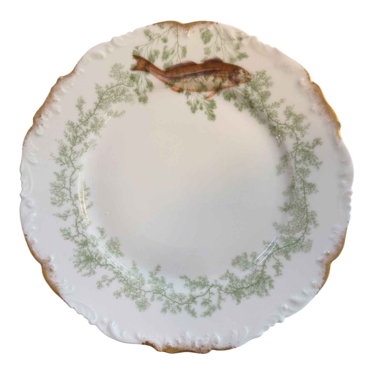 Porcelain Fish Plate