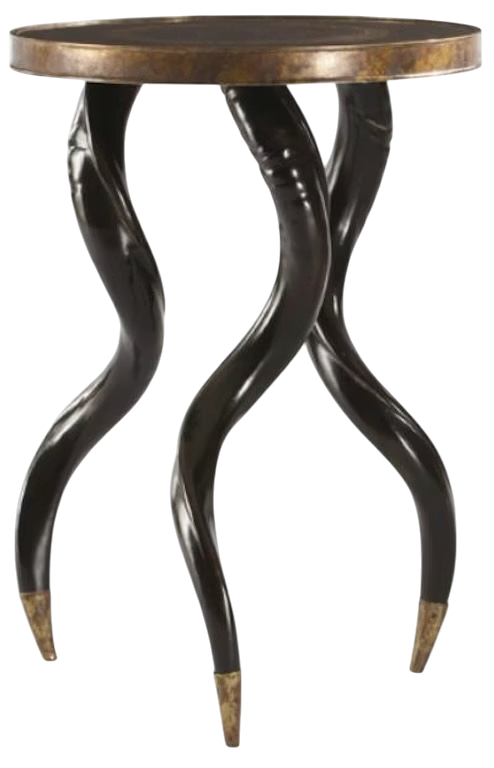 Horn Legs Side Table