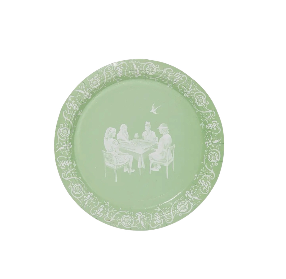 Mahjong Dessert Paper Plates