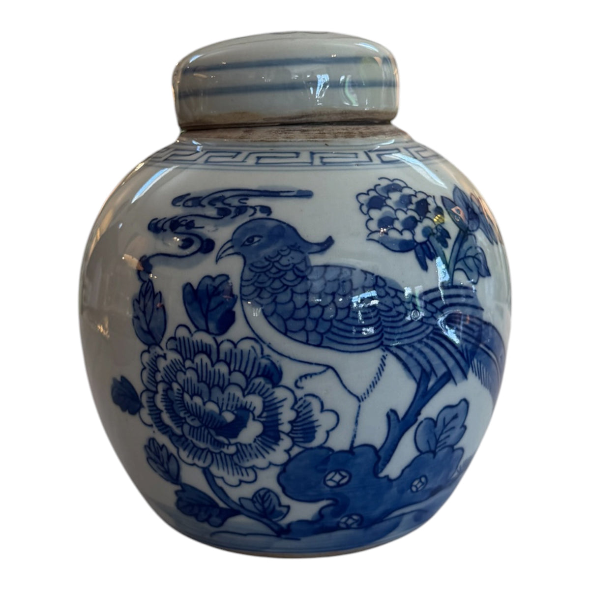 Blue & White Round Jars - 4 Styles