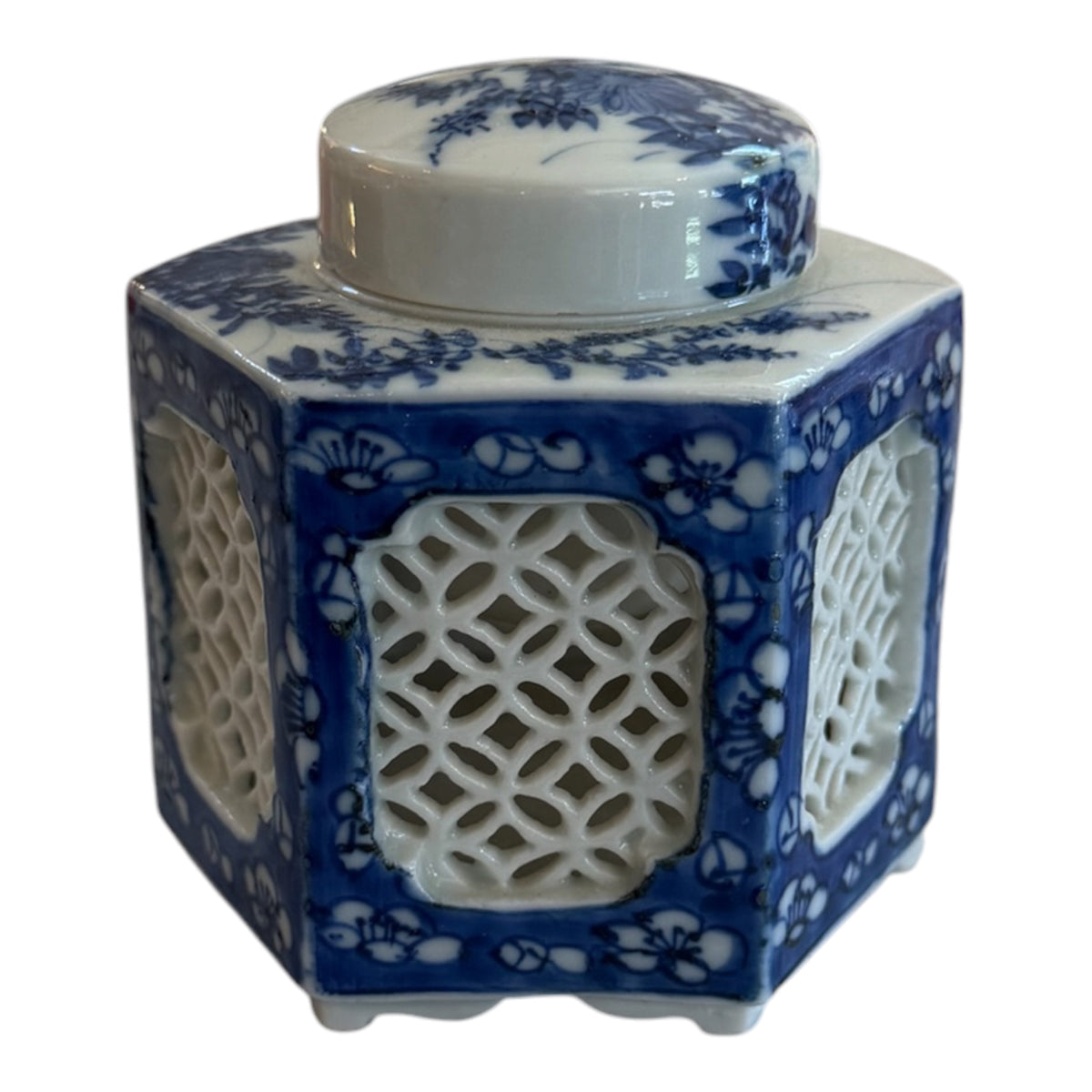 Vintage Reticulated Cricket Pots