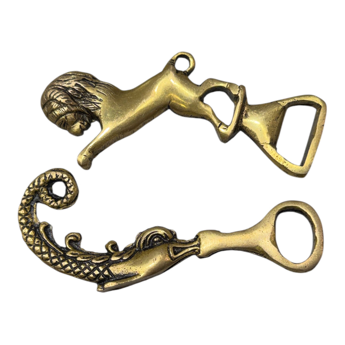 Brass Figurine Bottle Opener