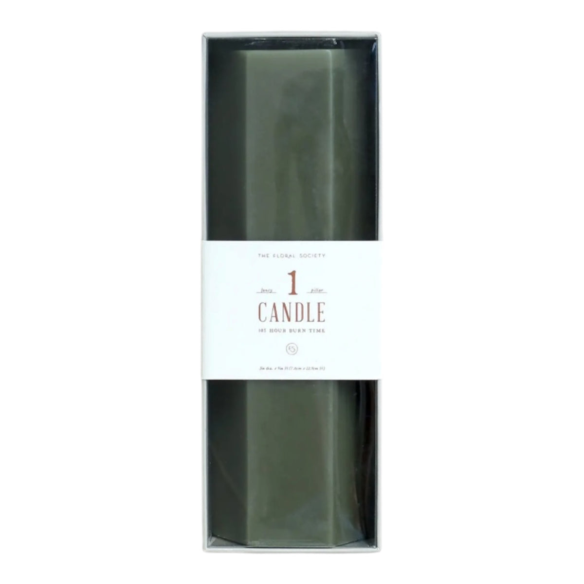 Hexagon Pillar Candles- Large