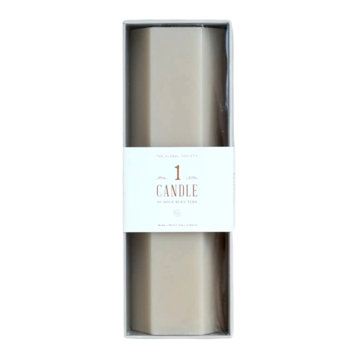 Hexagon Pillar Candles- Large