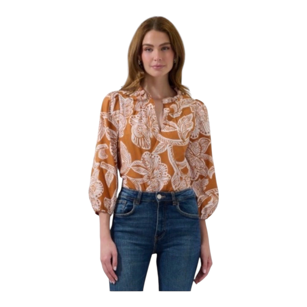 Aranza Pleated Top