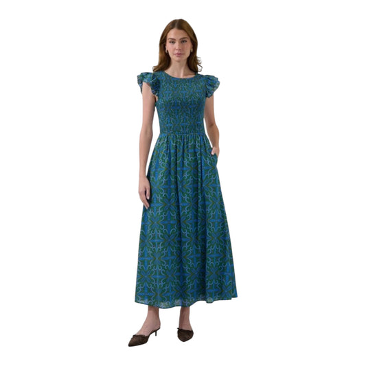 Ezme Smocked Maxi Dress