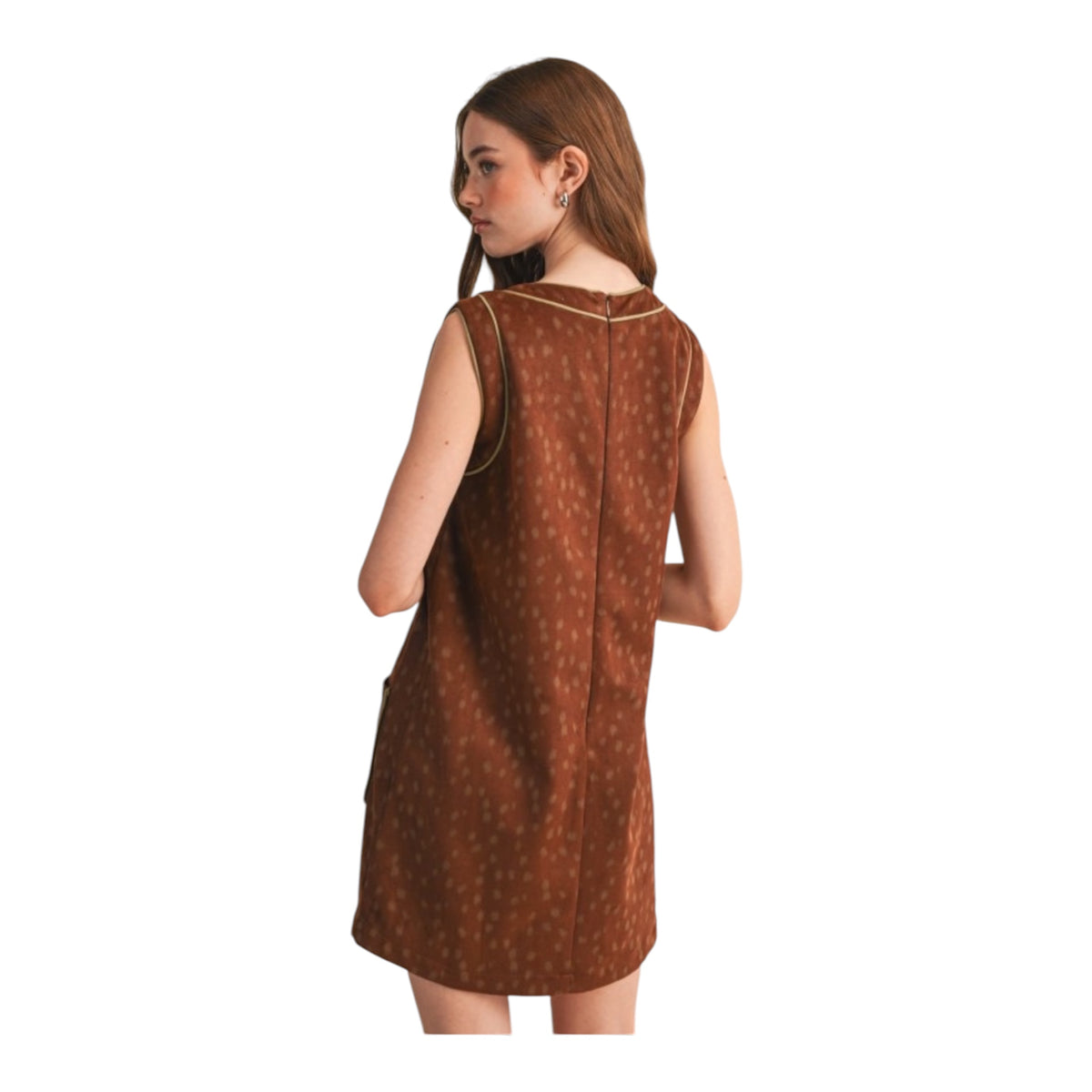 Fawn Print Mini Dress