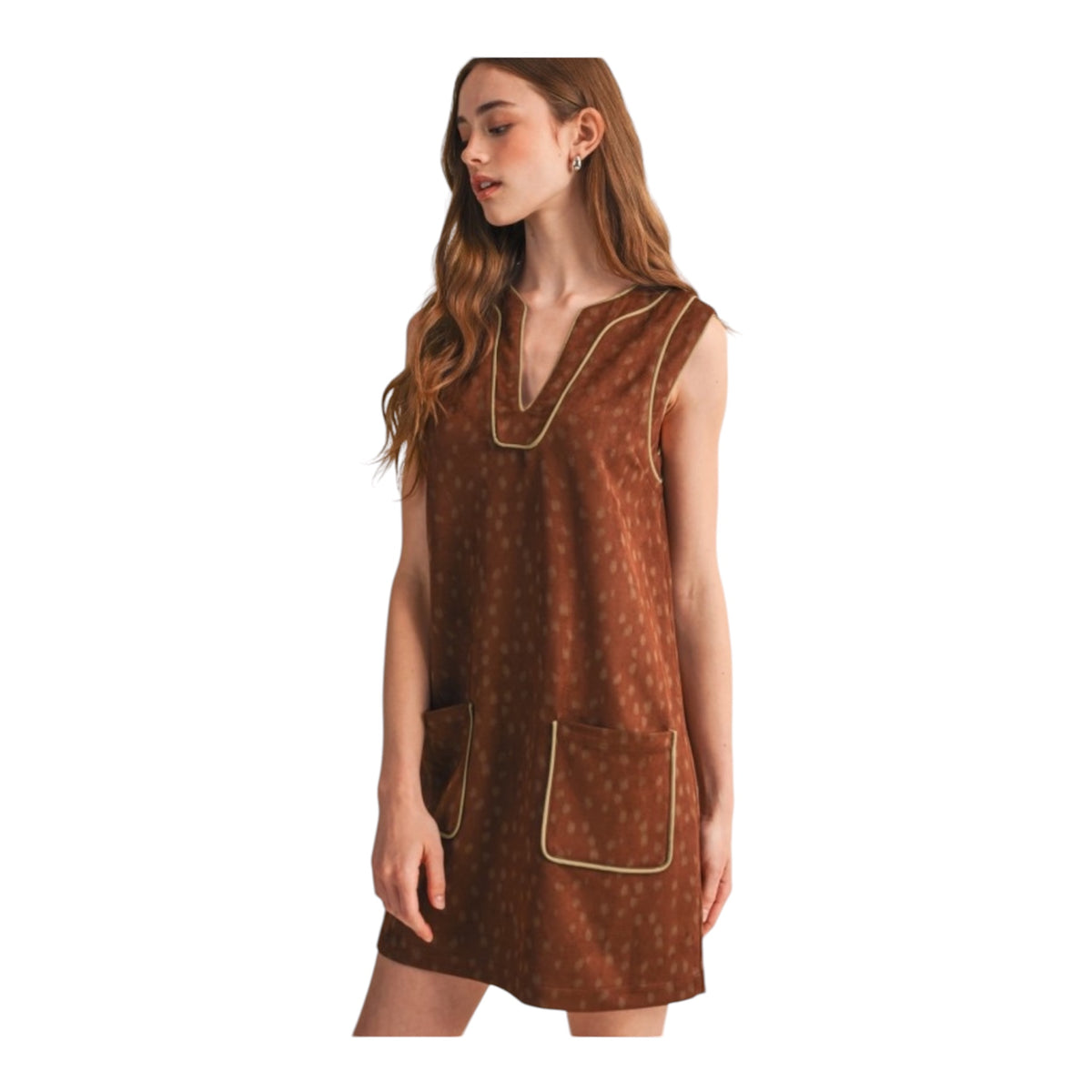 Fawn Print Mini Dress